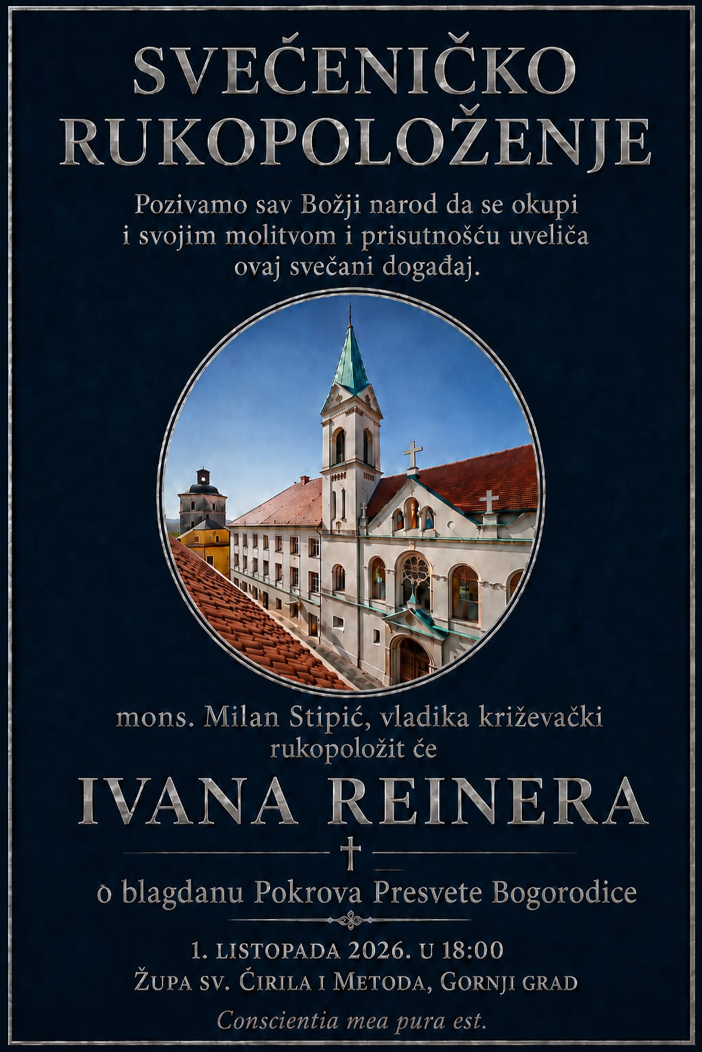 Svećeničko rukopoloženje Ivana Reinera