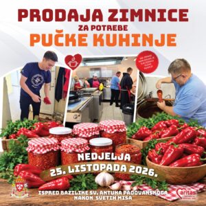 Prodaja zimnice za potrebe Pučke kuhinje