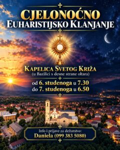 Cjelonoćno euharistijsko klanjanje